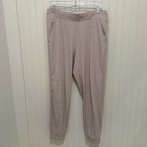 Athleta Brooklyn Textured Jogger in Cream Leopard 14